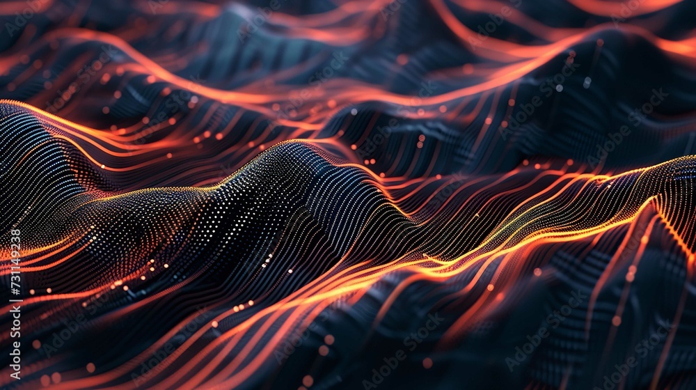 Abstract Background with Dots Abstract Background with Dots