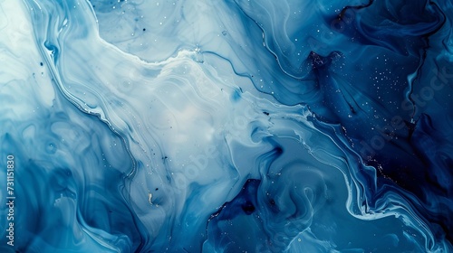 Wallpaper Mural Blue and Abstract 8K Realistic Lighting Highly Detailed Background Torontodigital.ca