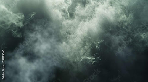 Close-up of Smoke Vapor Drifting through Air © Aqeel Siddique