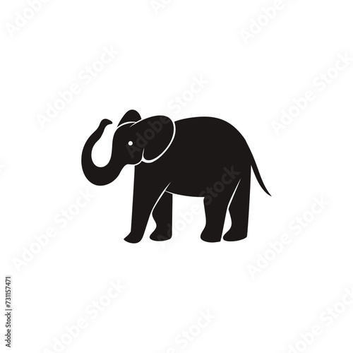 elephant vector silhouette