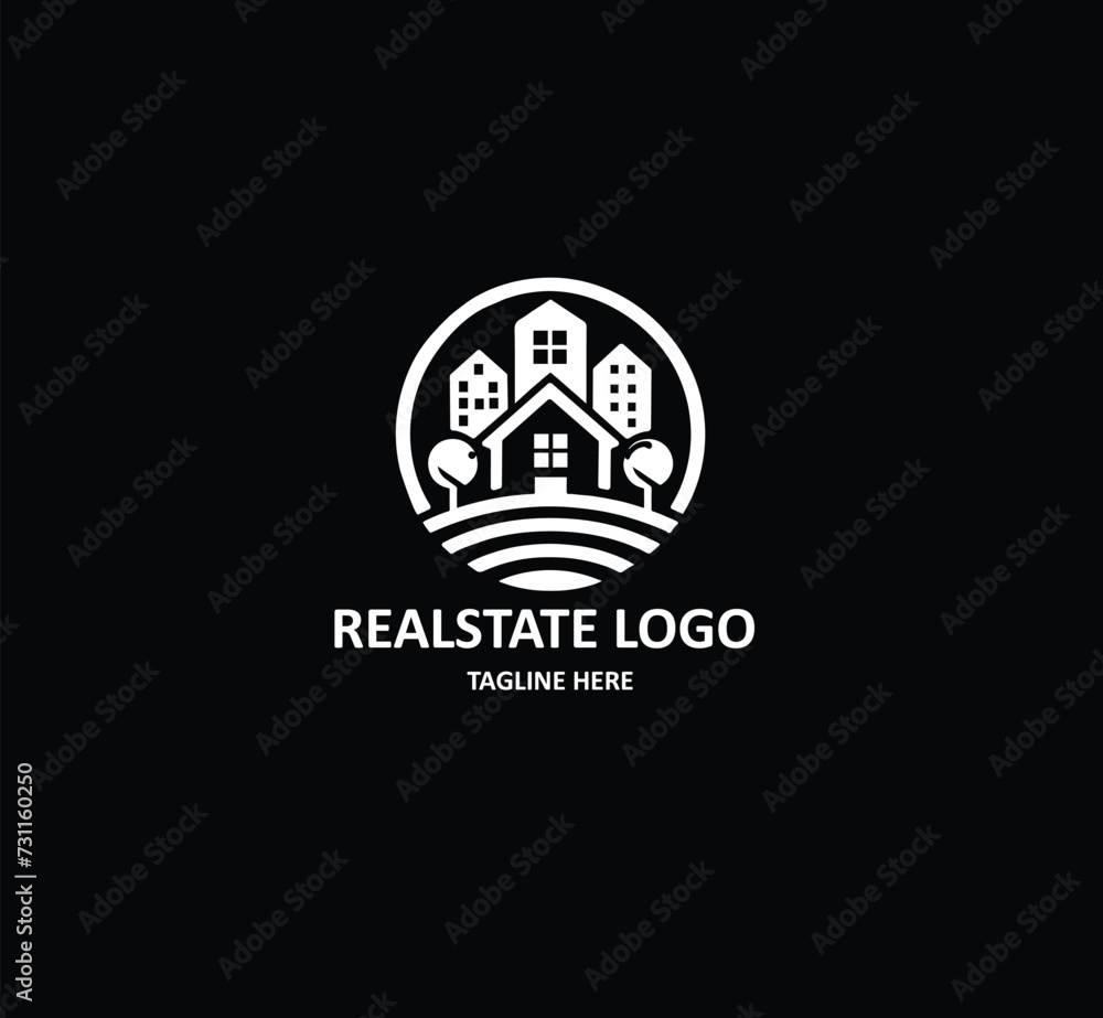 real state, property, home logo real state, property, home logo