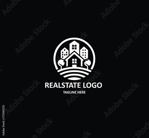 real state, property, home logo photo