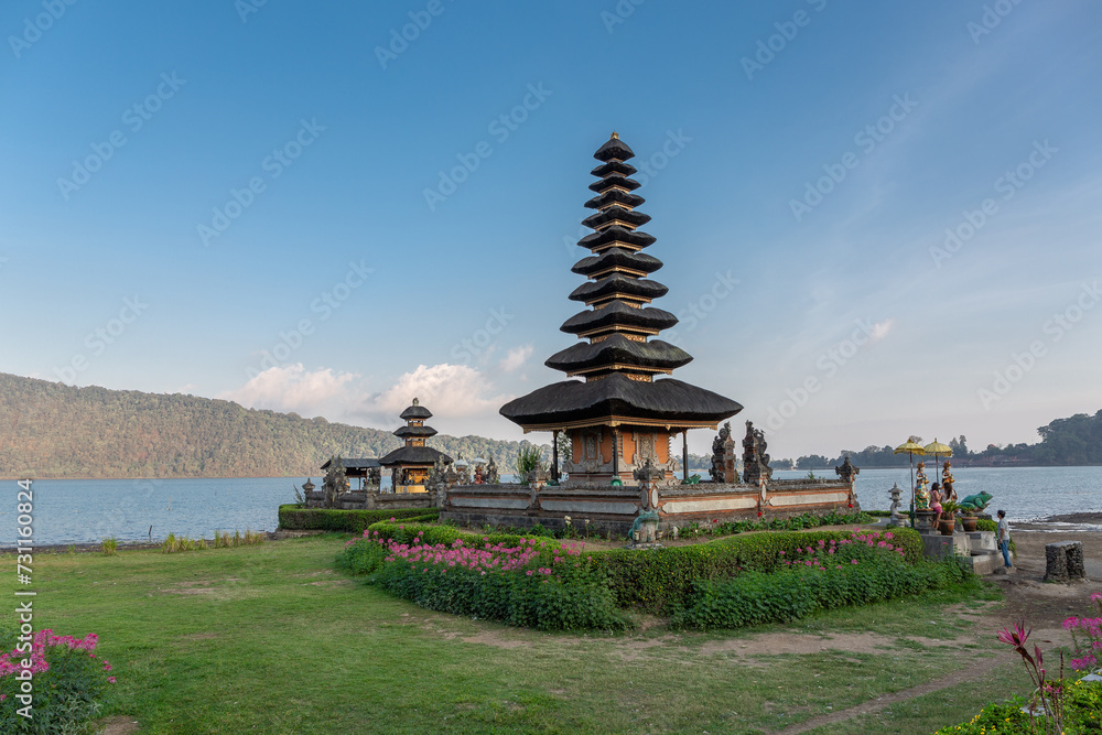 The stunning Pura Ulun Danu Beratan temple in north Bali, Indonesia. The stunning Pura Ulun Danu Beratan temple in north Bali, Indonesia.