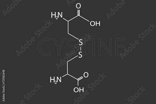 Cytosine molecular skeletal chemical formula.