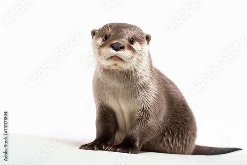 Cute otter clipart