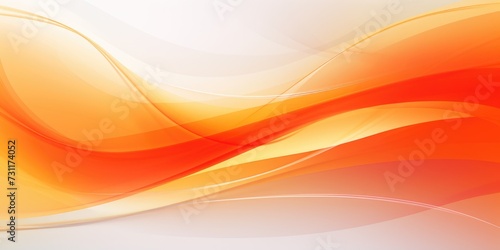 Modern Abstract Orange Curve Background for Beautiful Business Banners
