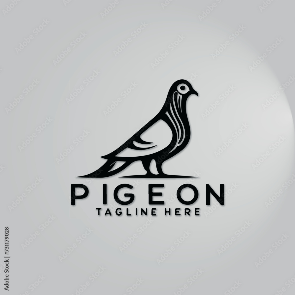 Fototapeta premium Bird logo design for any type of company