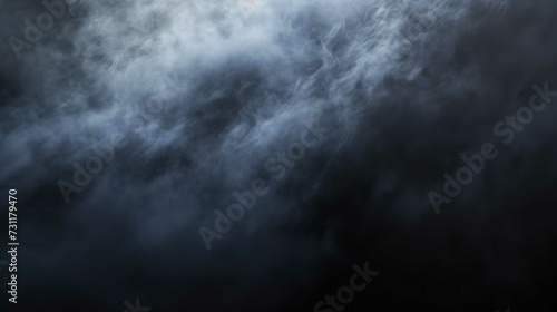 Mysterious Fog in Darkness - Abstract Smoke Background (8k Realistic) © Devian Art