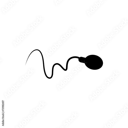 Hand drawn sperm
