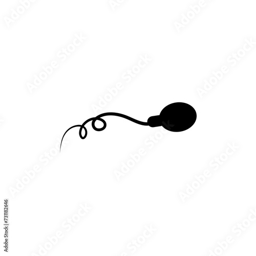 Hand drawn sperm