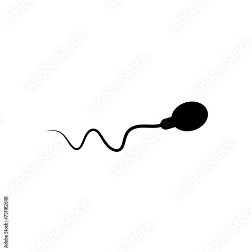 Hand drawn sperm
