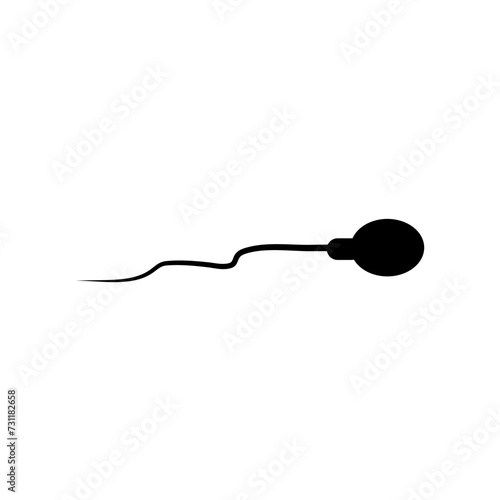 Hand drawn sperm
