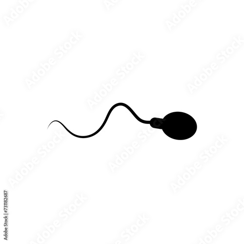 Hand drawn sperm