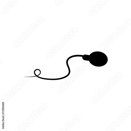 Hand drawn sperm
