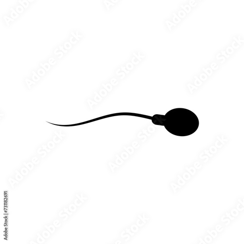 Hand drawn sperm