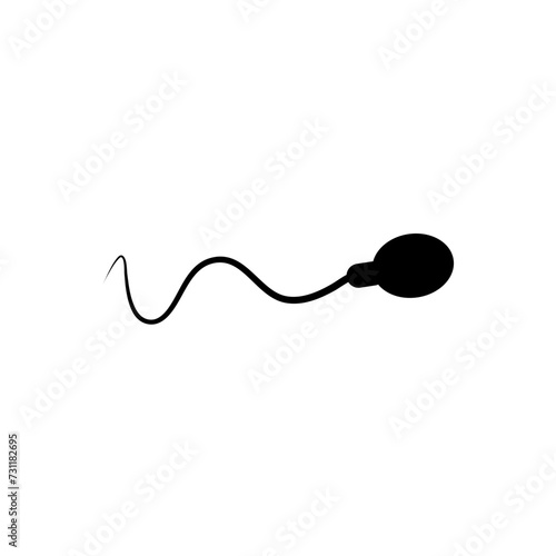 Hand drawn sperm