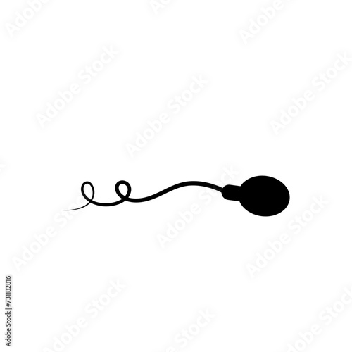 Hand drawn sperm