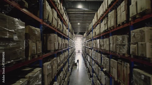 Wallpaper Mural boxes stock in warehouse Torontodigital.ca