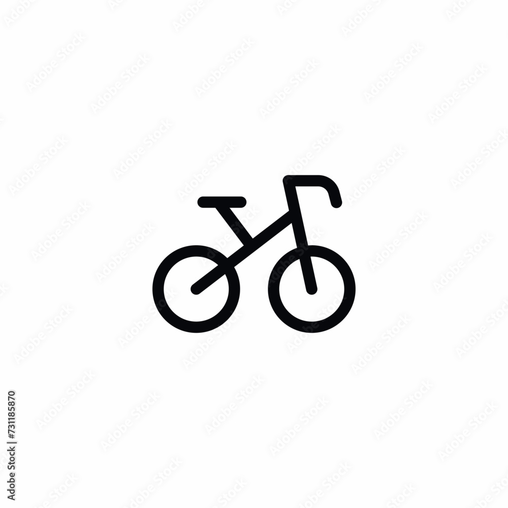 Bicycle Vector Icon Sign Symbol Bicycle Vector Icon Sign Symbol