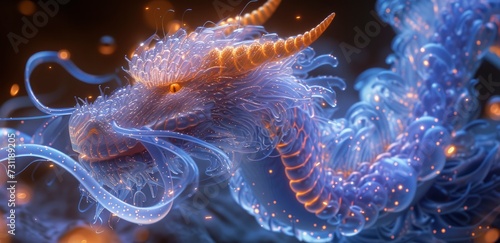 Beautiful and Magical Dragon