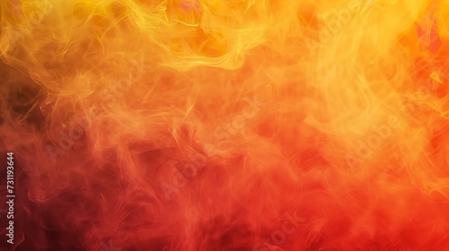 Red, Orange, and Yellow Abstract Smoke Gradient
