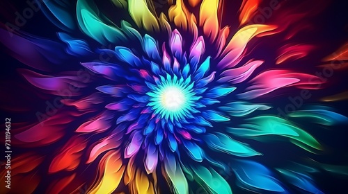 Abstract saturated psychedelic vivid background. Resolution and high quality beautiful photo