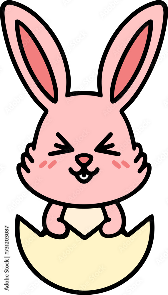 cute easter bunny cartoon cute easter bunny cartoon