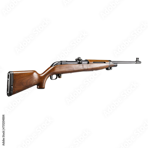 M1 Garand isolated on transparent background