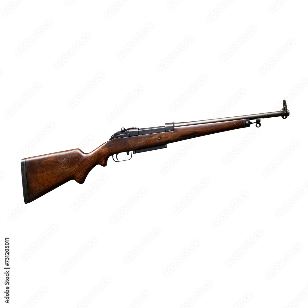 M1 Garand isolated on transparent background M1 Garand isolated on transparent background