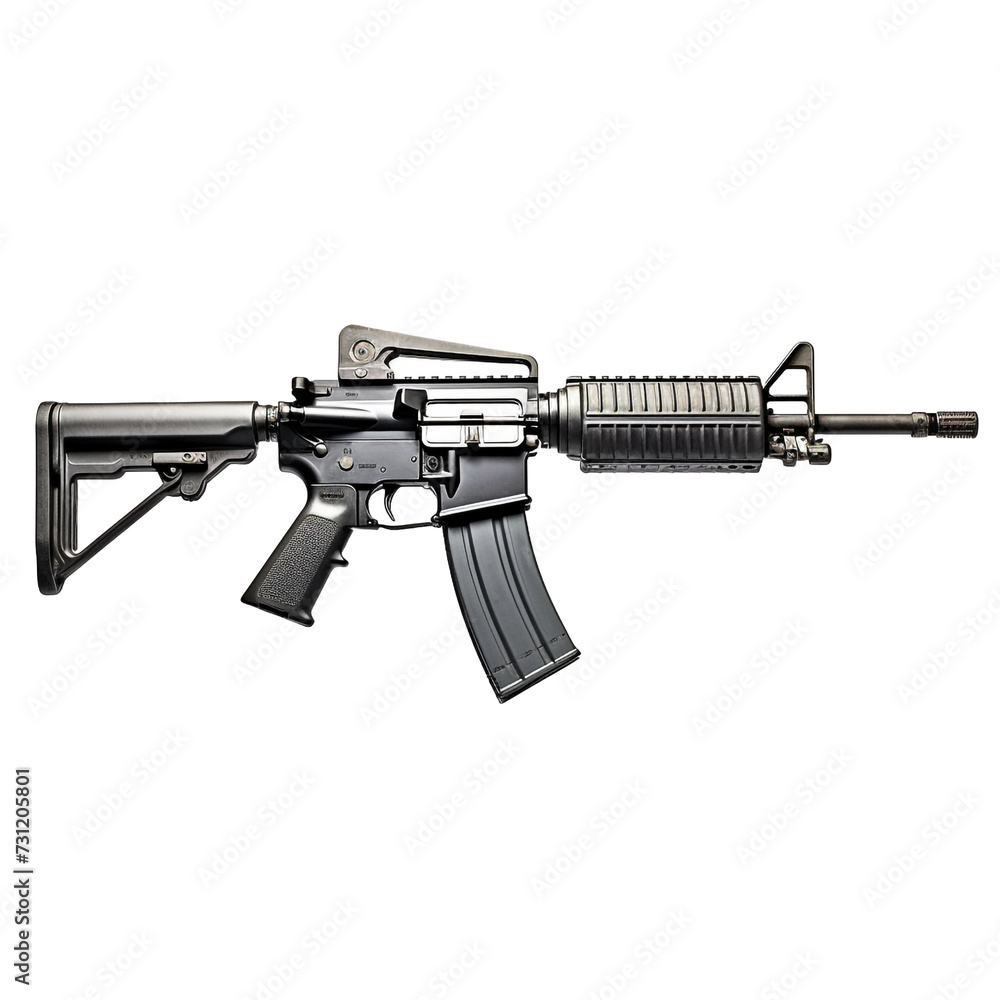 M240 machine gun isolated on transparent background M240 machine gun isolated on transparent background