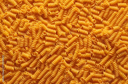 Italian pasta of different shapes. Ingredient for cooking. Flour product.