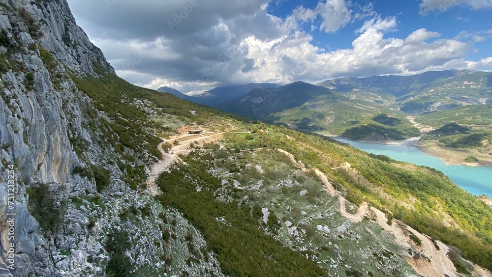 Wanderwege in den albanischen Alpen