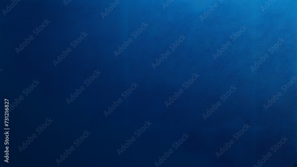 Abstract Deep Blue Gradient Background With Subtle Vignette Effect