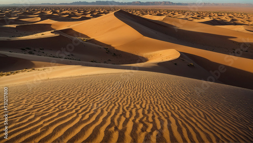 sand dunes in the desert