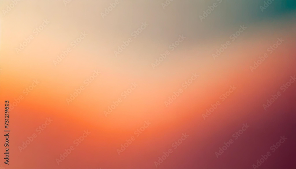 Naklejka premium Vibrant orange gradient background with blurred effect, symbolizing warmth and creativity. Perfect for web design or advertising