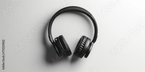 Elegantly Displayed Wireless Headphones, Captivatingly Presented On A Clean White Background
