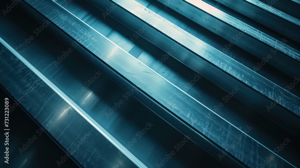 Obraz premium Industrial background with a solid and durable metal aesthetic.