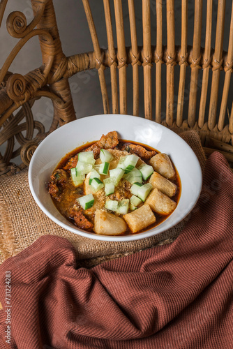 Traditional Pempek Indonesia Food photo