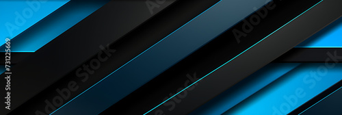 background - tech style with blue and black colors, abstract, flat design, minimalistic, illustration.