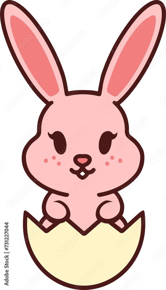 cute kawaii easter bunny cute kawaii easter bunny