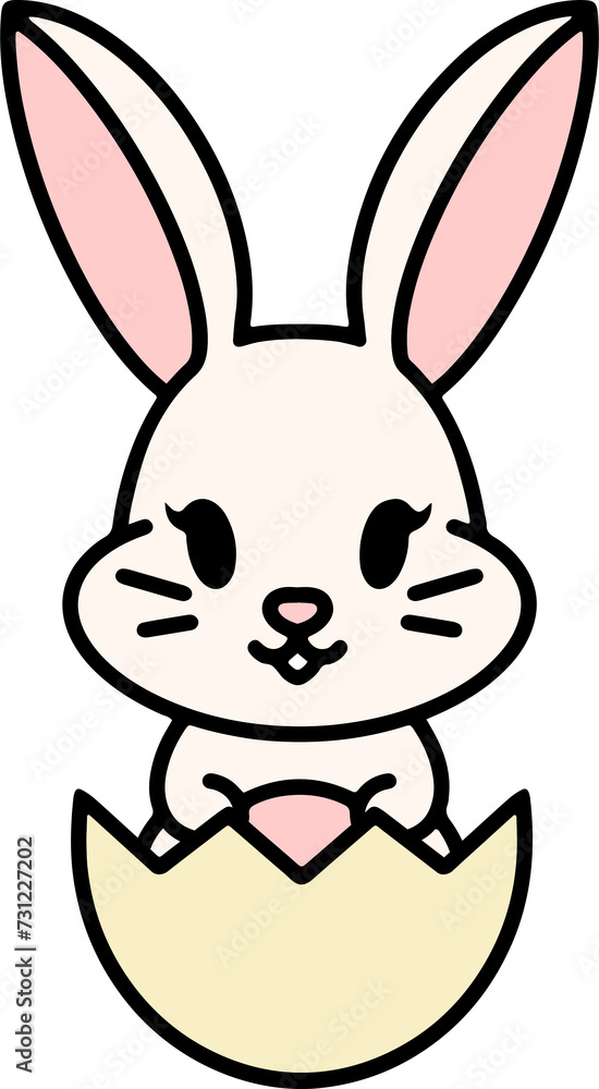 cute kawaii easter bunny cute kawaii easter bunny