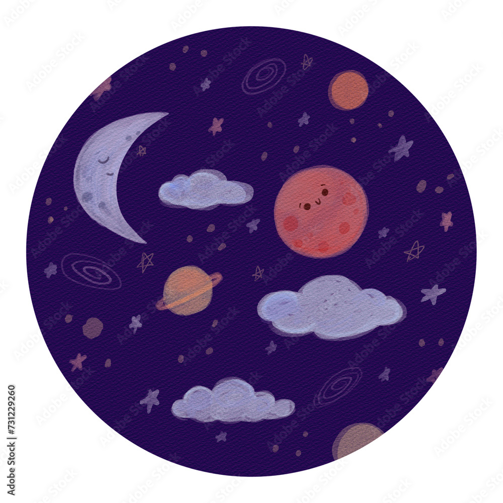 Celestial Cute Scene Celestial Cute Scene