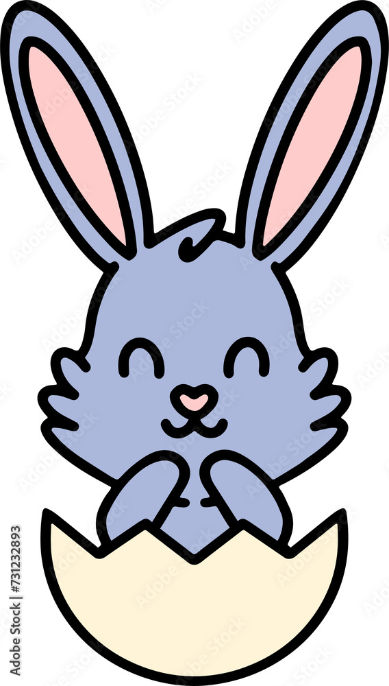 easter rabbit and egg easter rabbit and egg