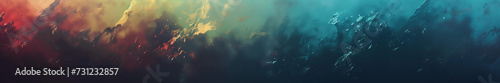 abstract colorful background with lines and smoke. - banner art style. 
