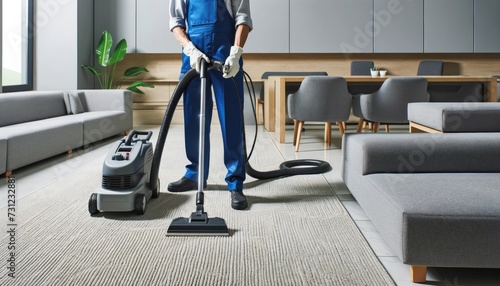 Expert Carpet Cleaning with Industrial Equipment