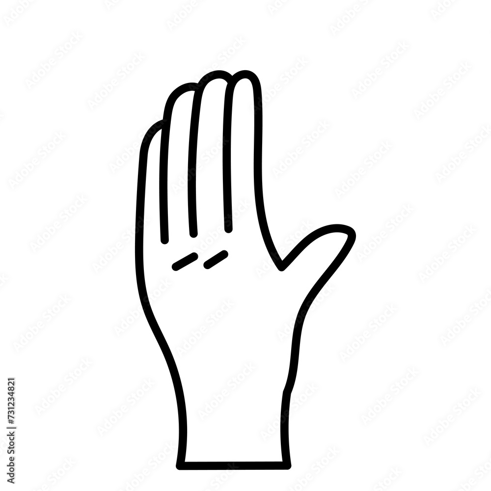 hand doodle cartoon hand doodle cartoon