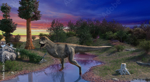 Fototapeta Naklejka Na Ścianę i Meble -  dinossauros