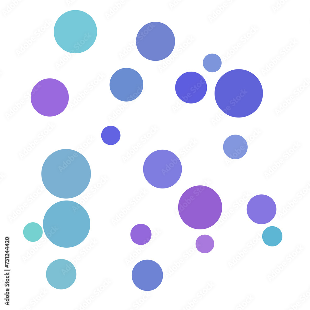 Blue and purple random point, bubble background. Blue and purple random point, bubble background.