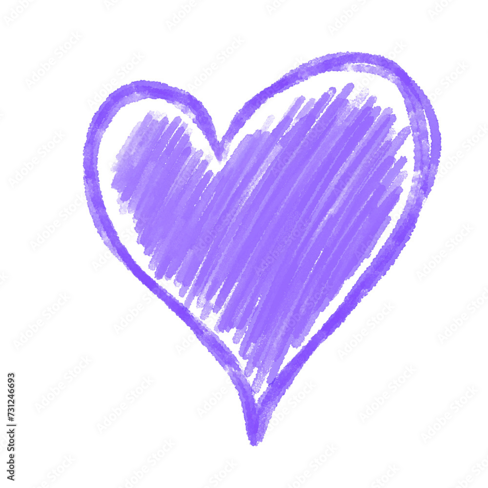 Purple heart chalk art png Purple heart chalk art png