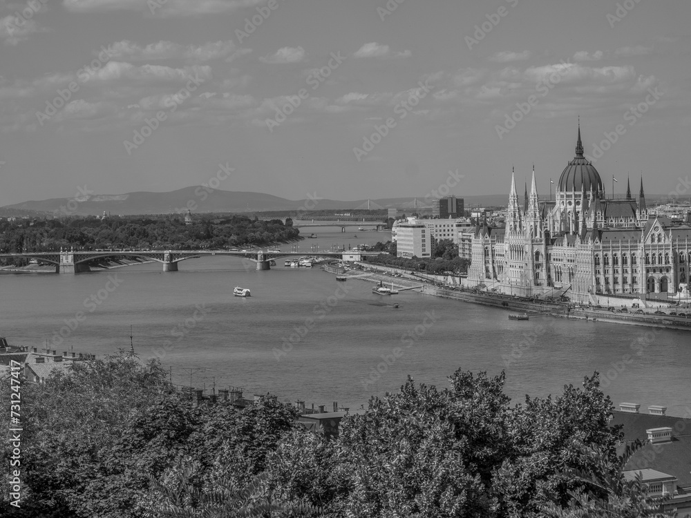 Naklejka premium Budapest an der Donau